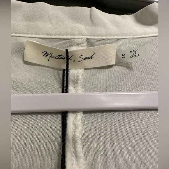 NWT Mustard Seed Top S - Picture 5 of 6